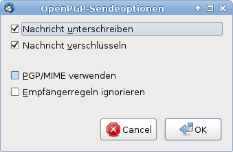Thunderbird GnuPG Plugin